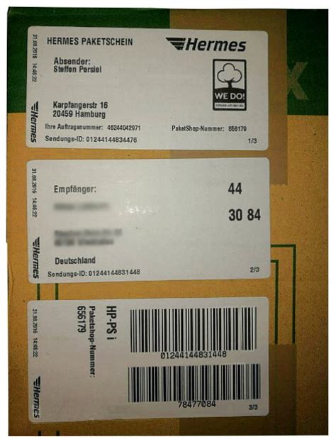 hermes paket stade|Hermes schein kaufen.